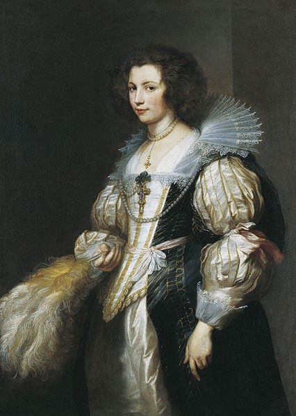 Anthony van Dyck - Marie-Louise de Tassis, Antwerp 1630