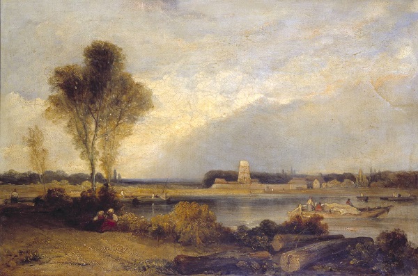 Landscape in Normandy null by Richard Parkes Bonington 1802-1828